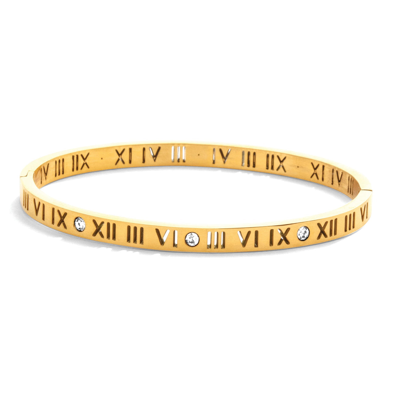 Olivia (Thin) Bangle - Gold