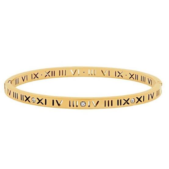 Olivia (Thin) Bangle - Gold