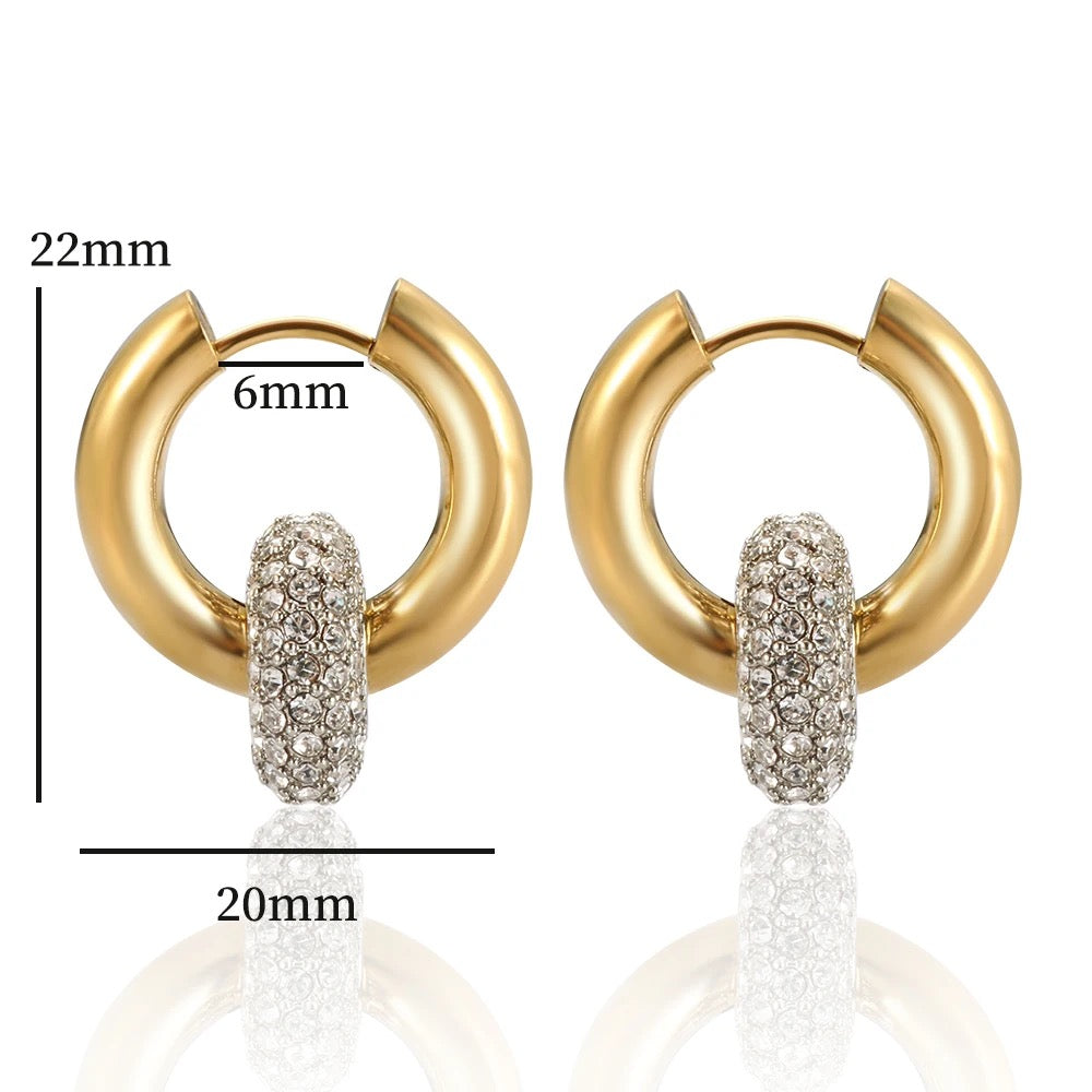 2-in-1 Romania Studs
