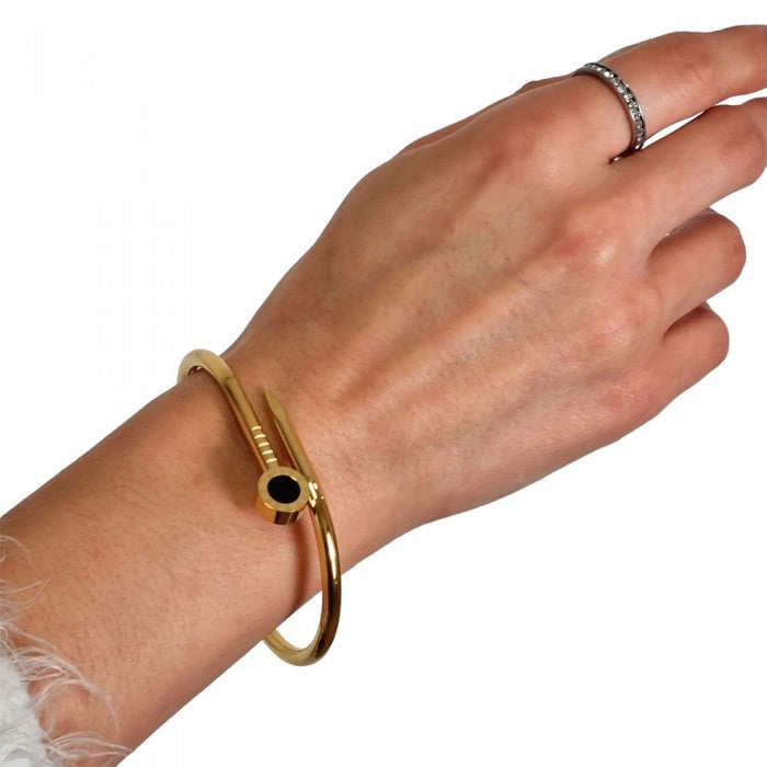 Grazia Bangle - Gold