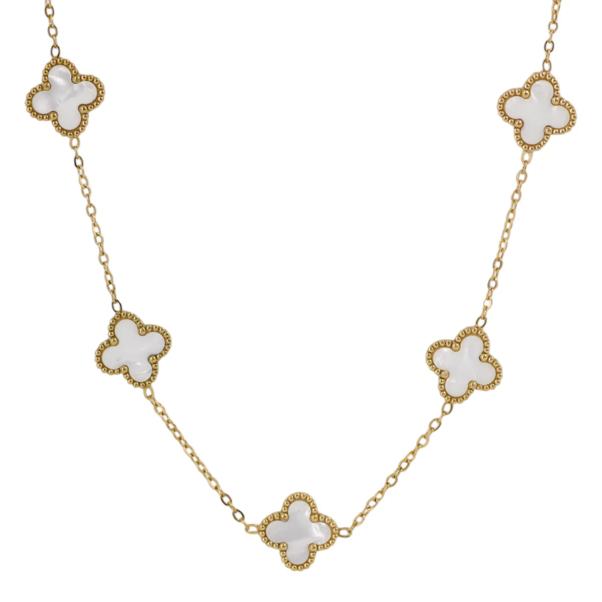Amira Necklace - White