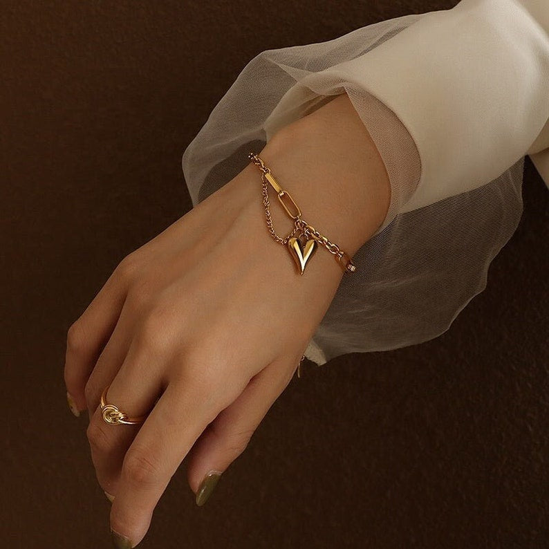 Corralles Heart Bracelet