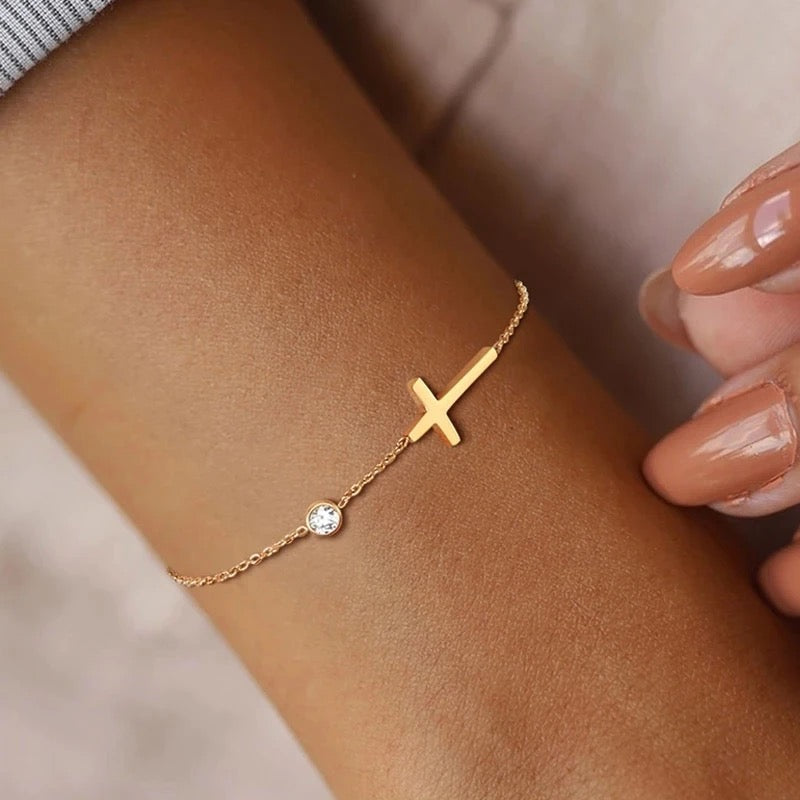 Paloma Cross Bracelet