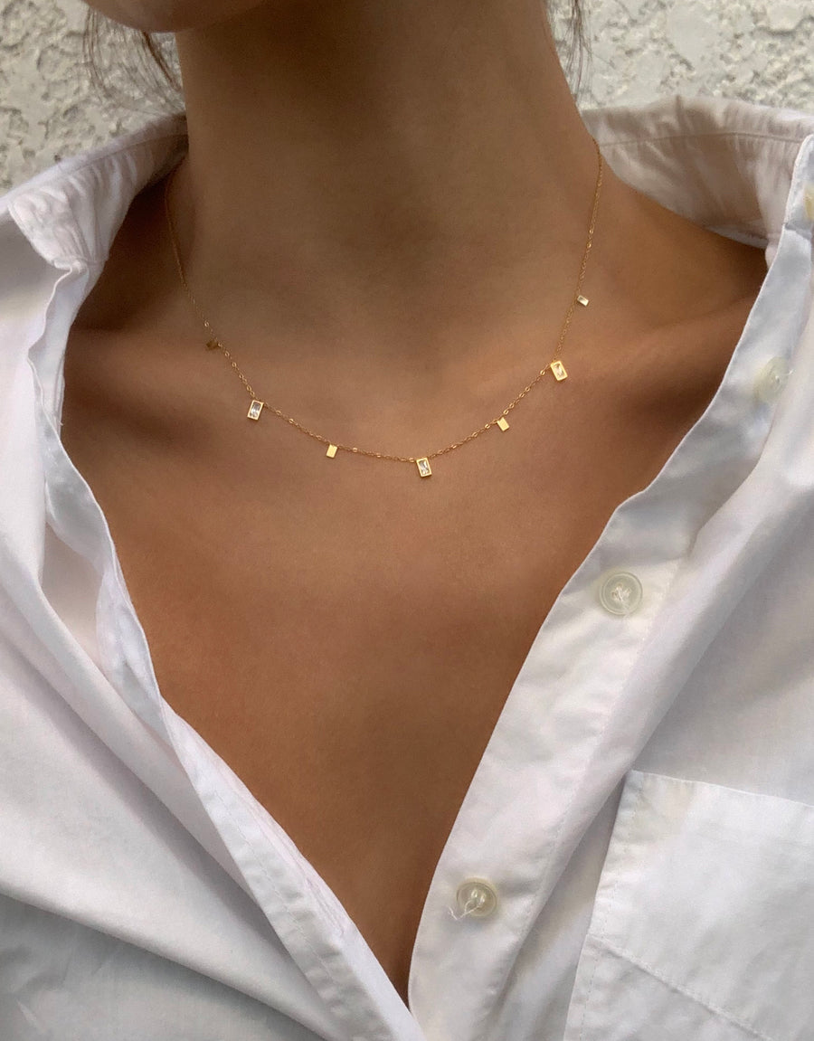 Valery (Square) Necklace