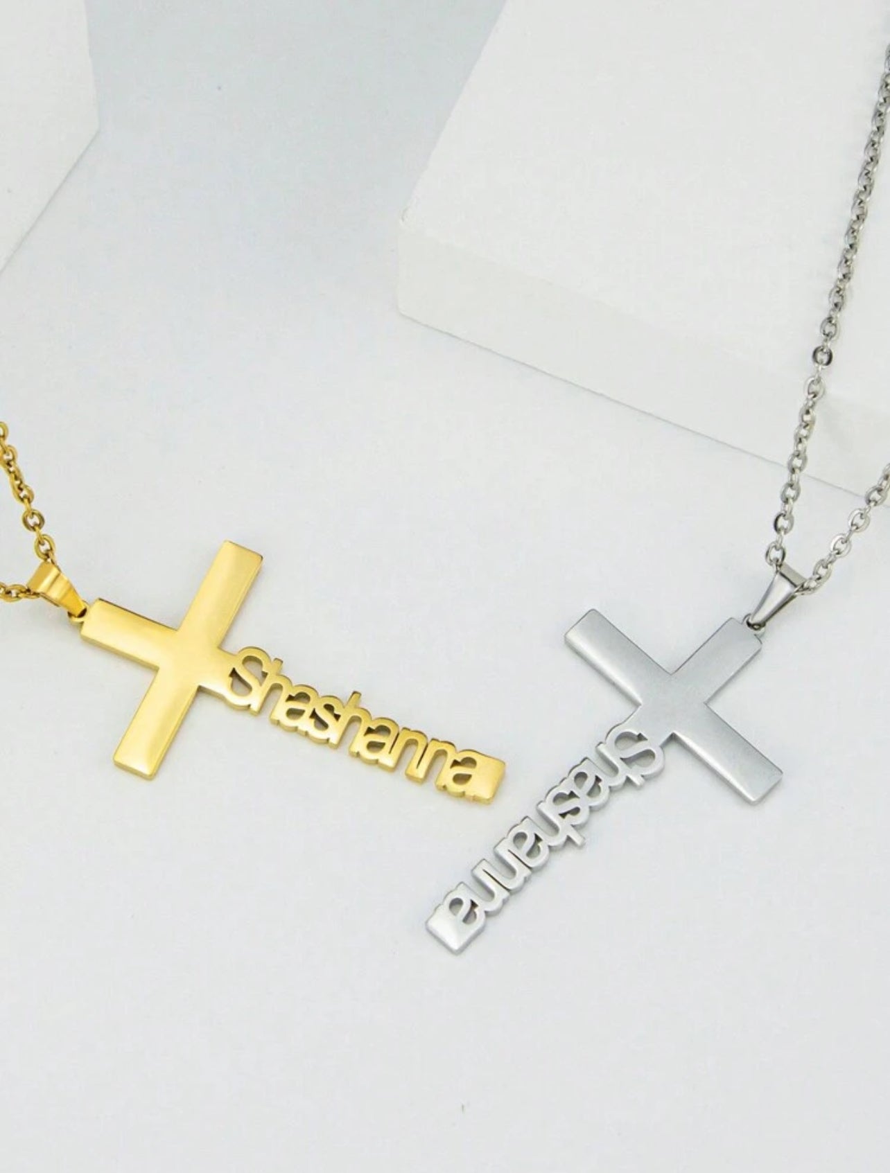 Custom Cross Necklace