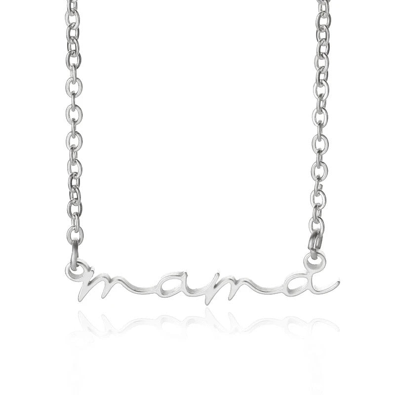 Mama Necklace - Silver