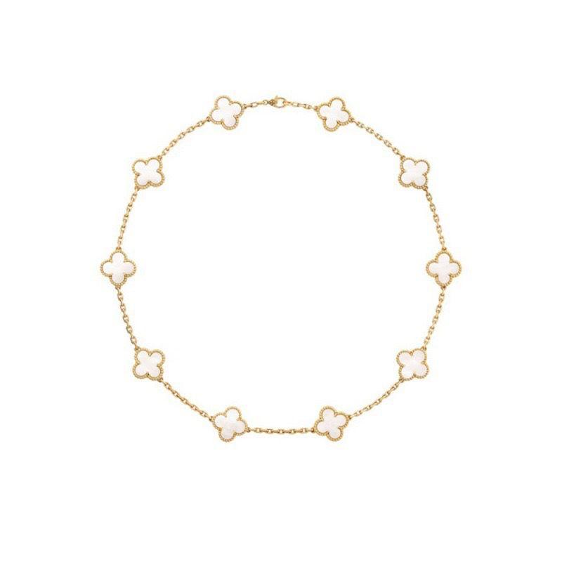 Amira Necklace - White