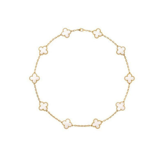 Amira Necklace - White