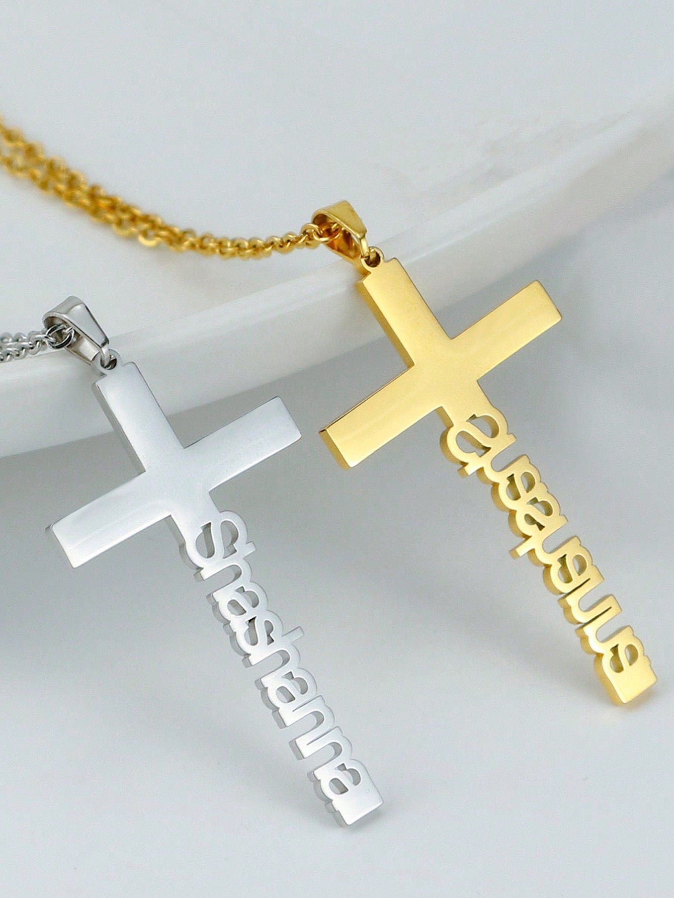 Custom Cross Necklace