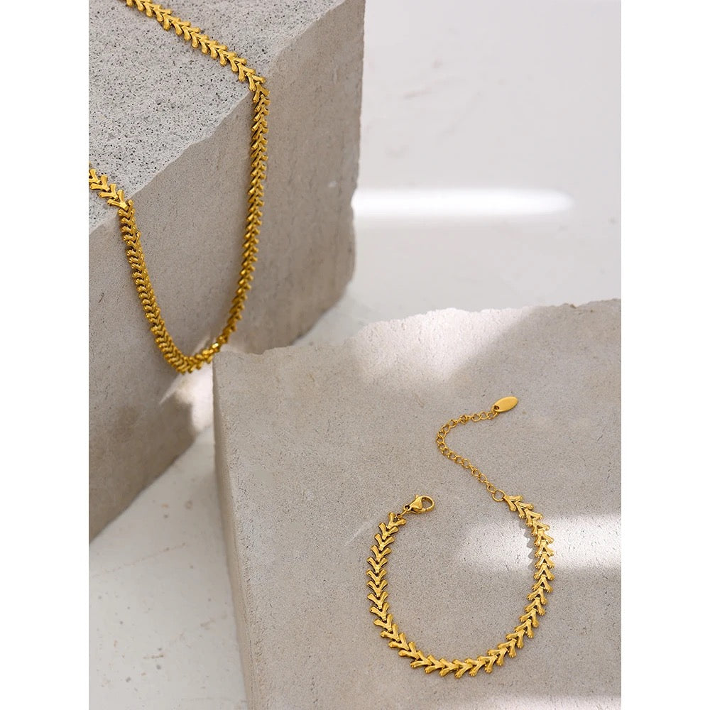 Michelle Necklace - Gold