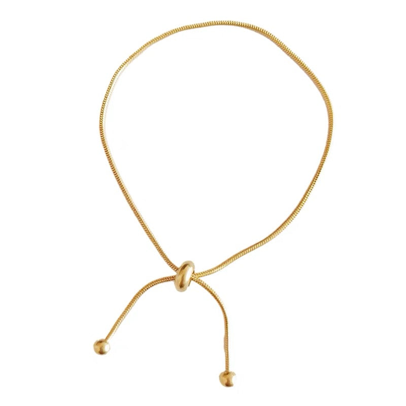 Mia Tie Bracelet - Gold