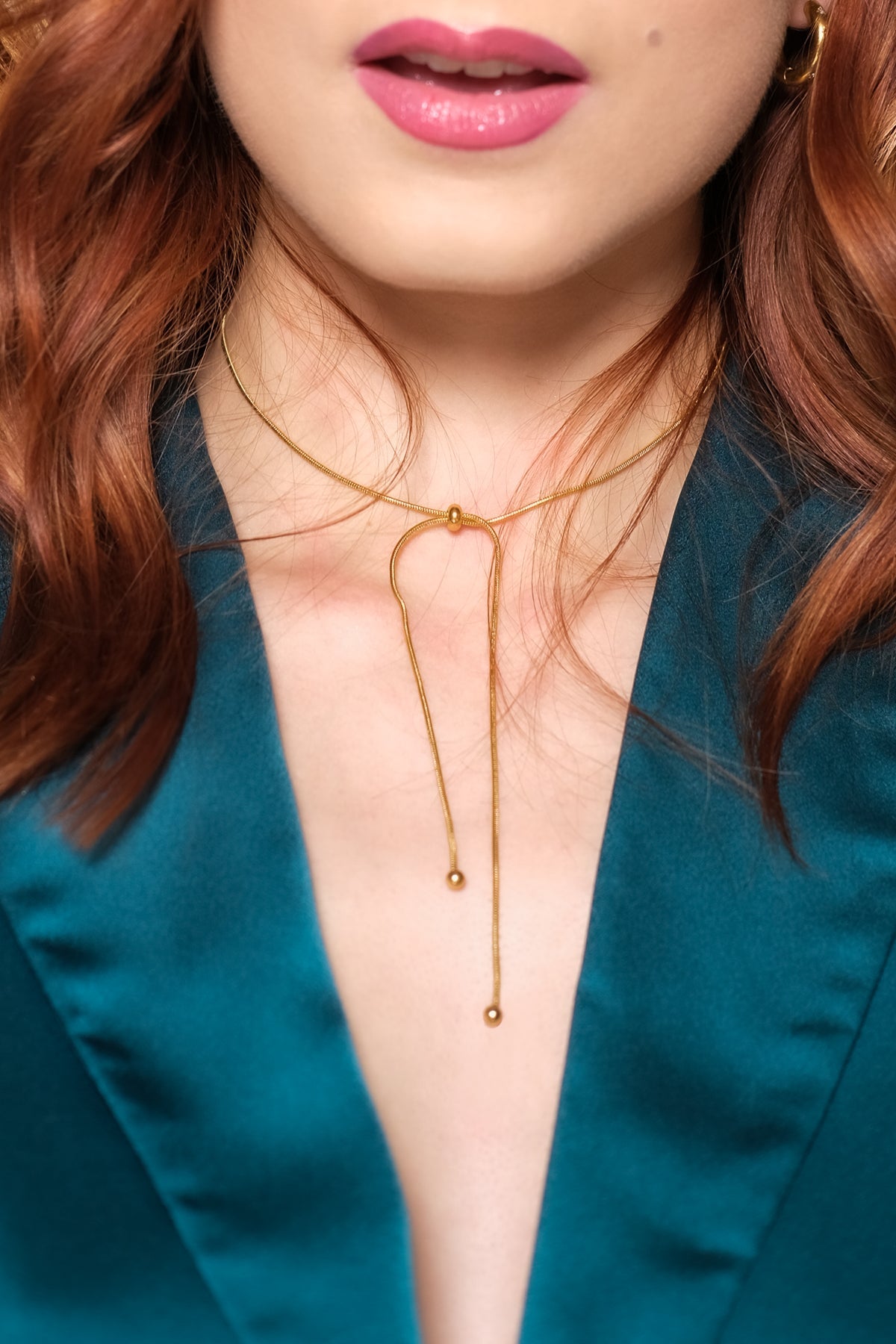 Arleth Tie Necklace