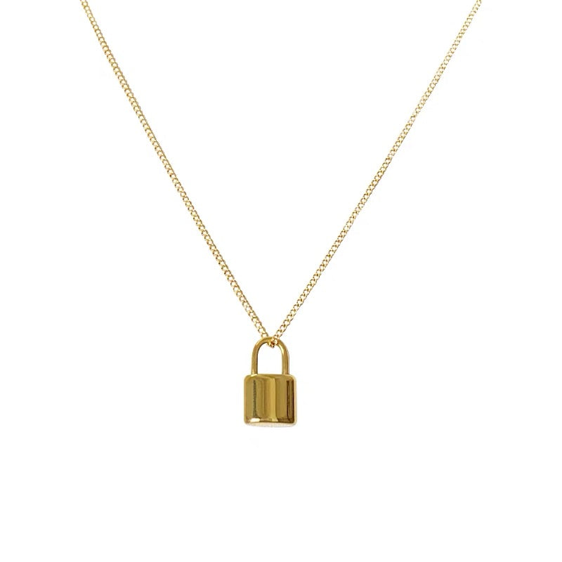 Aubrey Lock Necklace