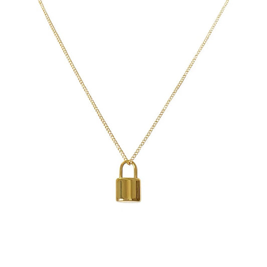 Aubrey Lock Necklace